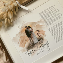 Load image into Gallery viewer, Days in the Sun - Wedding Vow Print