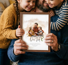 Load image into Gallery viewer, "Our Days in the Sun" Fathers Day Print