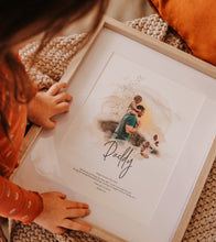 Load image into Gallery viewer, "Our Days in the Sun" Fathers Day Print
