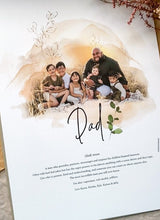 Load image into Gallery viewer, "Our Days in the Sun" Fathers Day Print
