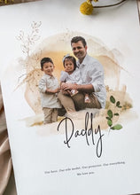 Load image into Gallery viewer, "Our Days in the Sun" Fathers Day Print
