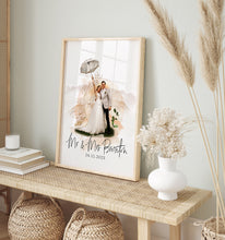 Load image into Gallery viewer, Days in the Sun - Wedding Vow Print
