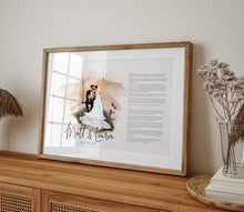 Load image into Gallery viewer, Days in the Sun - Wedding Vow Print
