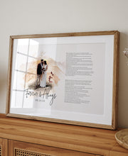 Load image into Gallery viewer, Days in the Sun - Wedding Vow Print
